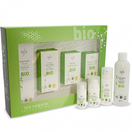 Bio Beauty Pack ( exfoliante,creme,sérum e contorno olhos) NIRVANA