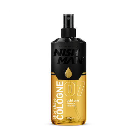 After Shave Colonia Gold One nº7 -400ml NISHMAN
